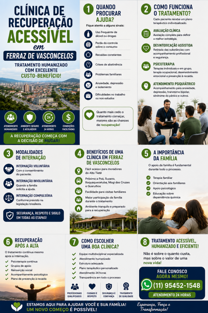 clínica de recuperação Alto Tietê