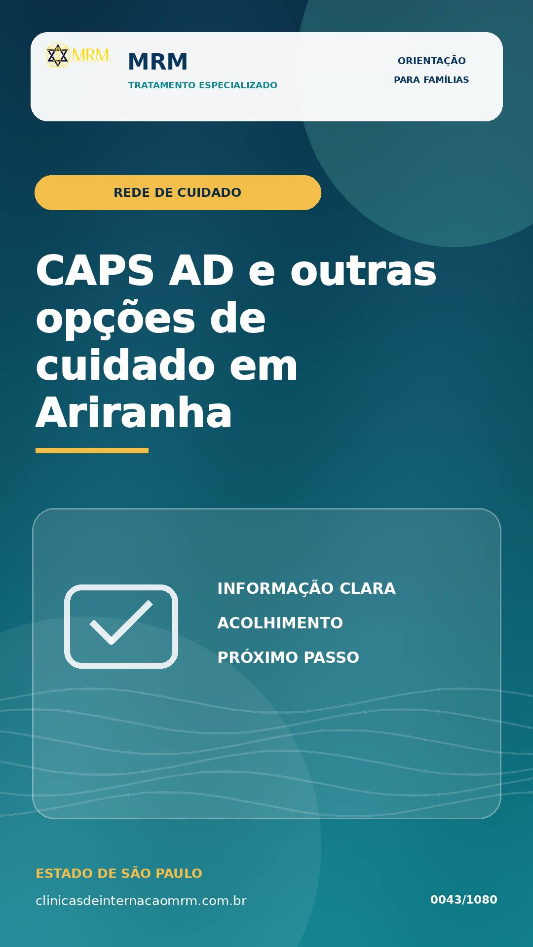 CAPS AD em Ariranha e outras opções de cuidado: entenda as diferenças
