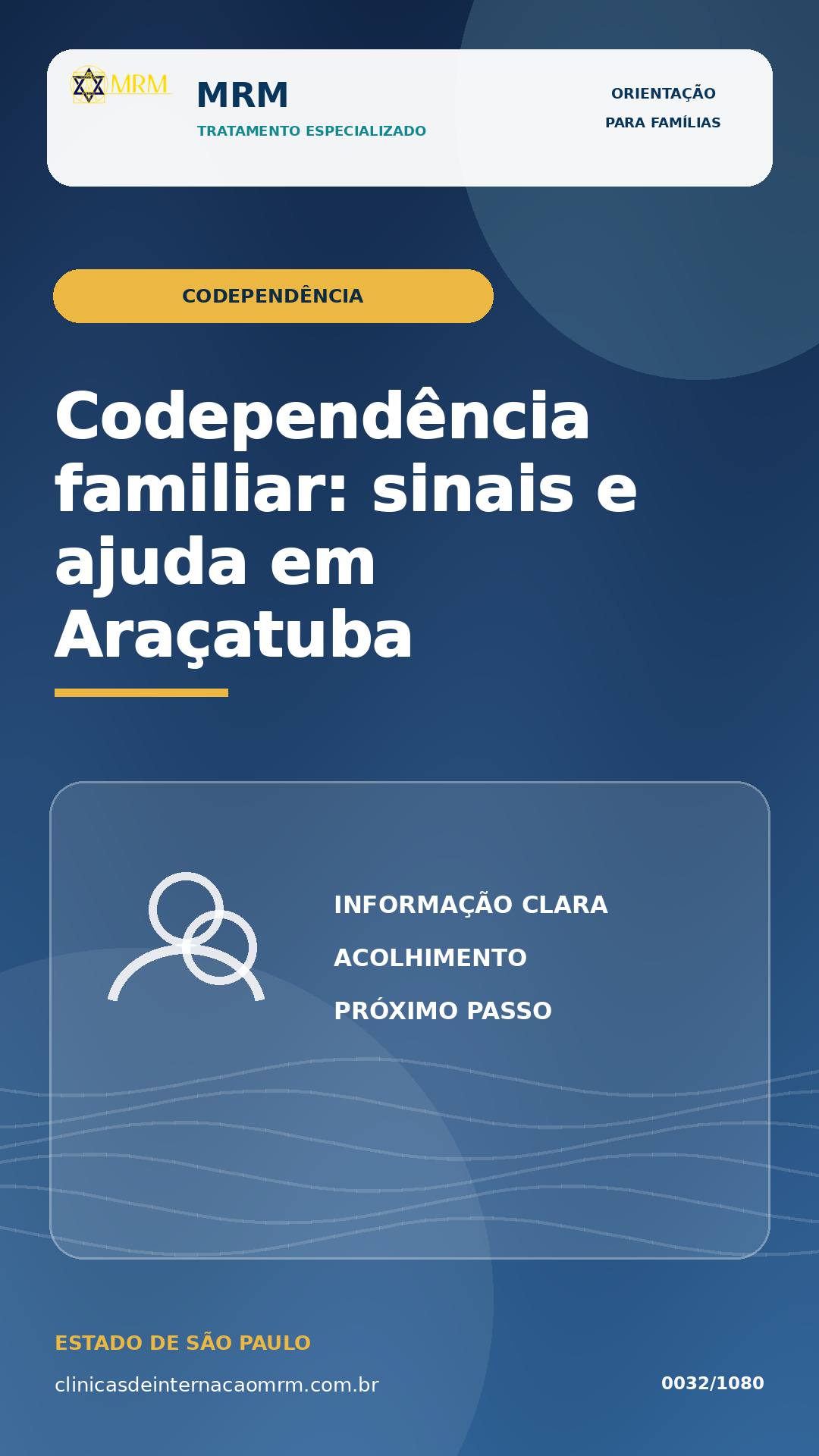 Codependência familiar em Araçatuba: sinais e formas de buscar ajuda