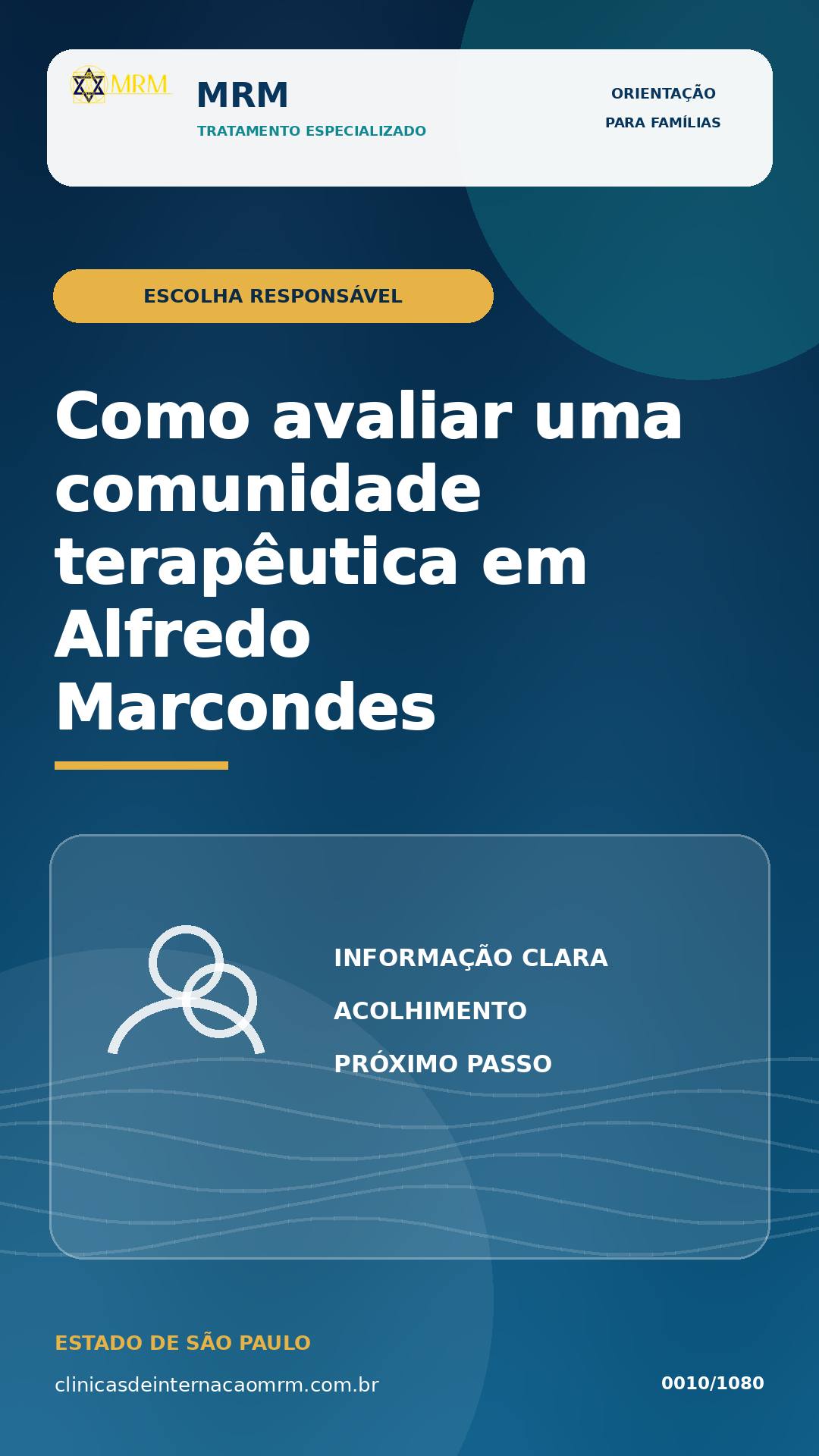 Comunidade terapêutica em Alfredo Marcondes: o que avaliar antes da escolha?