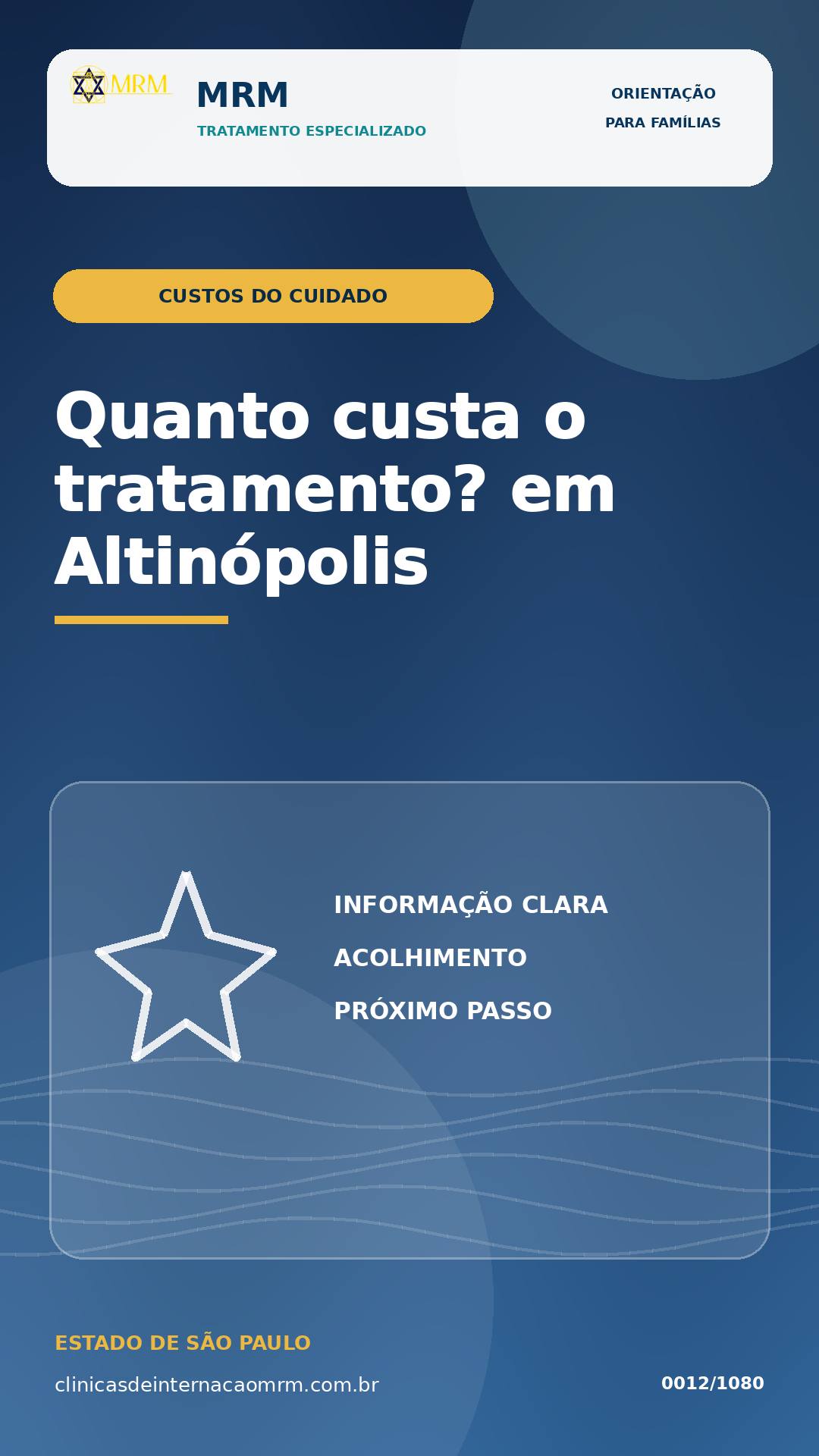 Quanto custa o tratamento para dependência química em Altinópolis?