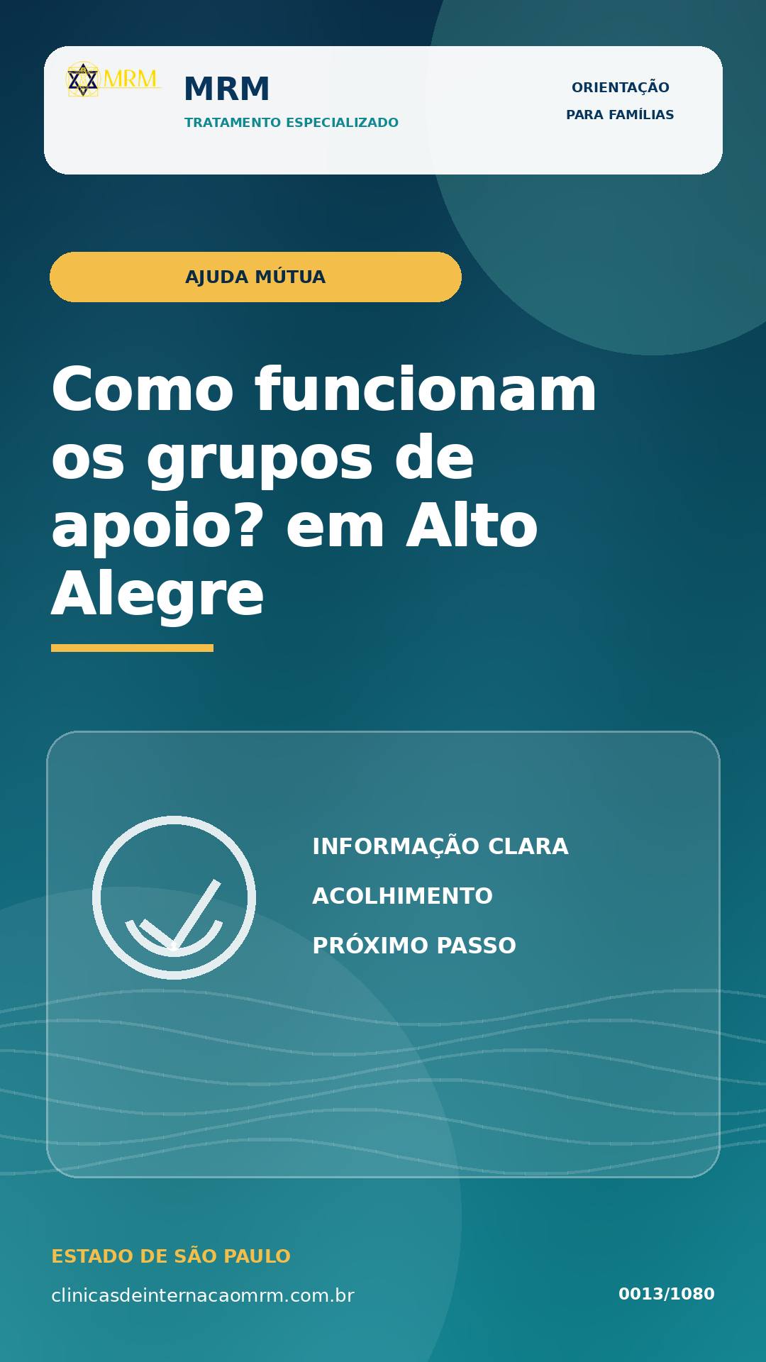 Grupos de apoio em Alto Alegre: como ajudam dependentes e familiares?