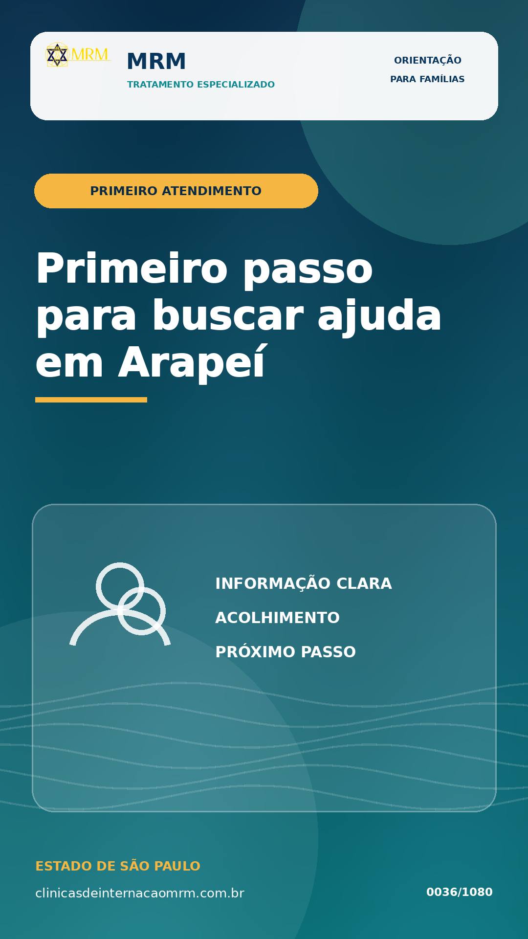 Primeiro passo para buscar ajuda em Arapeí: guia para a família