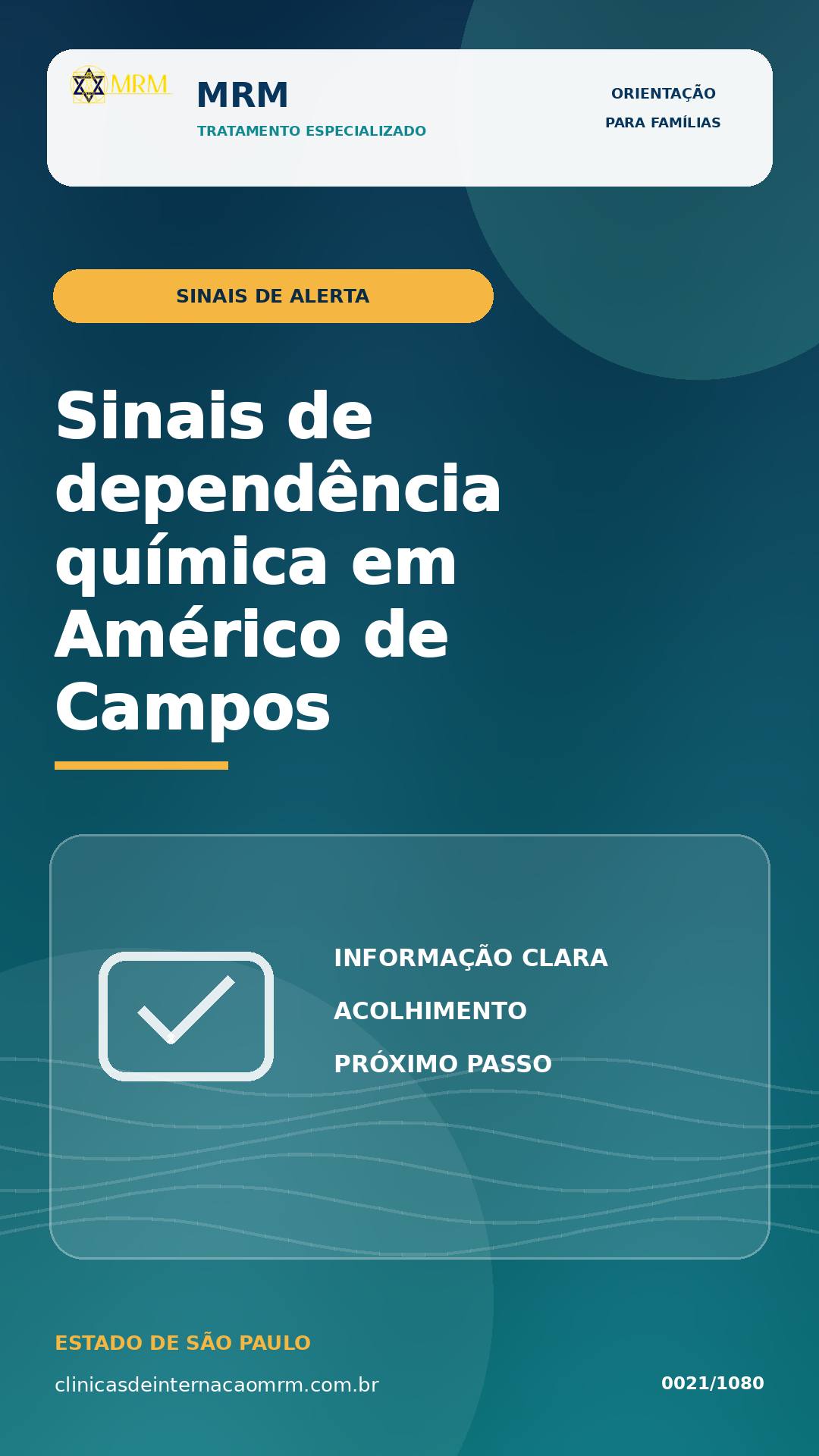 Sinais de dependência química em Américo de Campos: quando procurar orientação?