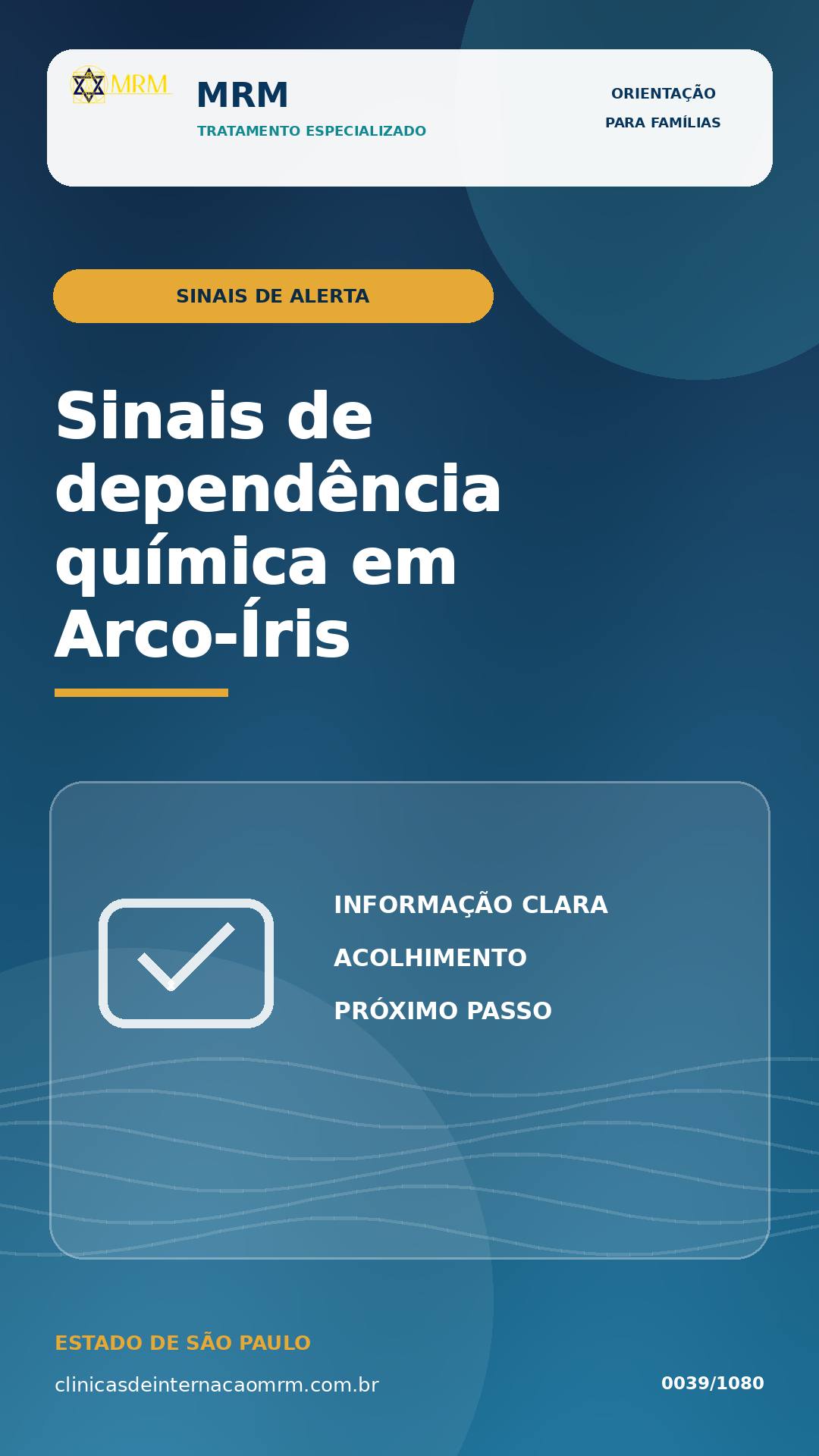 Sinais de dependência química em Arco-Íris: quando procurar orientação?