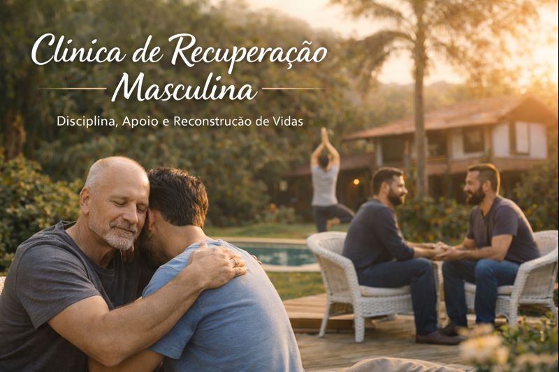 Clínica de Recuperação Masculina: Disciplina, Apoio e Reconstrução de Vidas