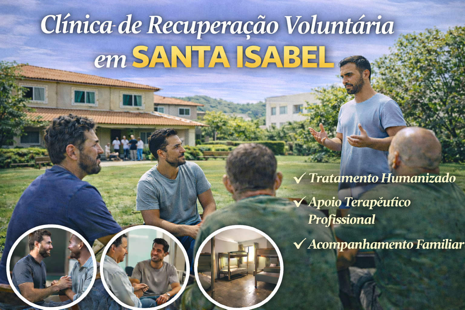 Clínica de Recuperação Voluntária em Santa Isabel: Tratamento Humanizado e Apoio Especializado