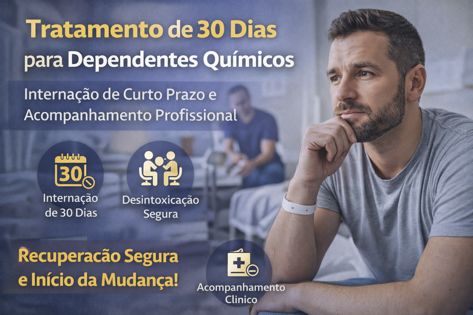 Tratamento de 30 Dias para Dependentes Químicos: Como Funciona e Para Quem é Indicado