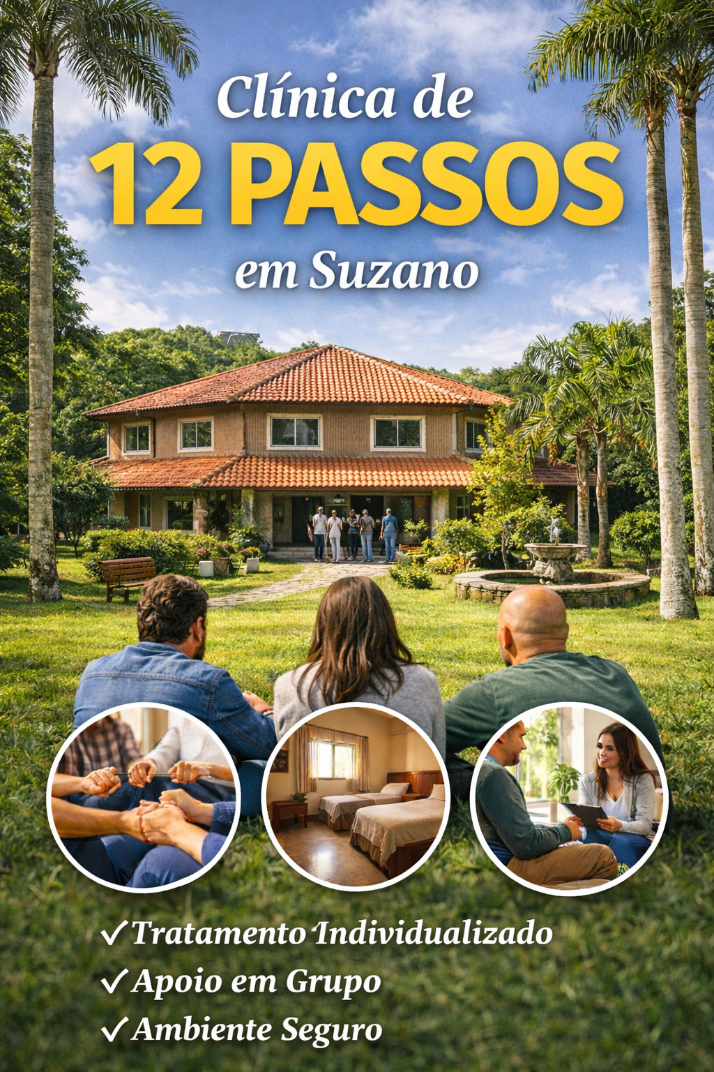 Clínica de 12 Passos em Suzano