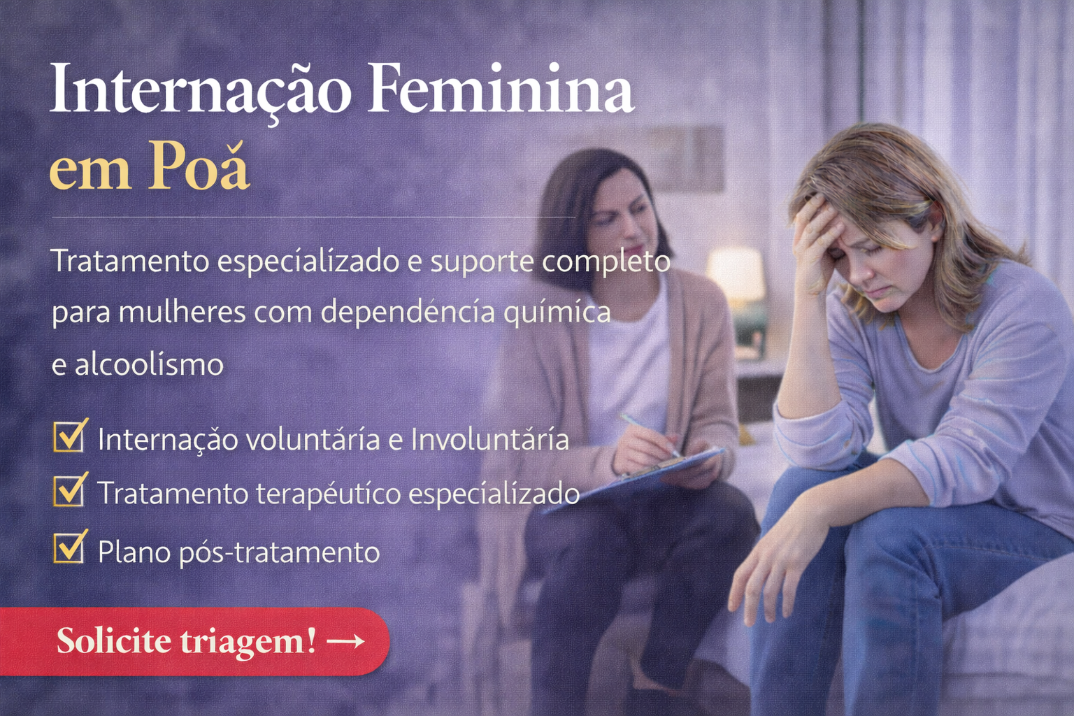 Internação Feminina em Poá