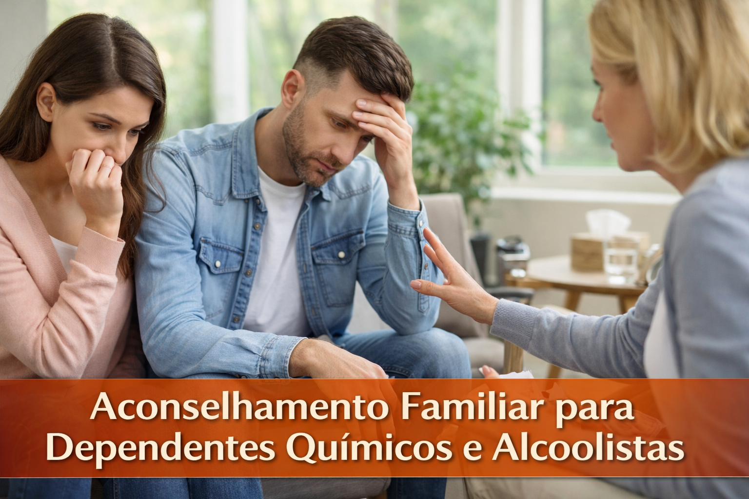 Tratamento com Aconselhamento Familiar para Dependentes Químicos e Alcoolistas