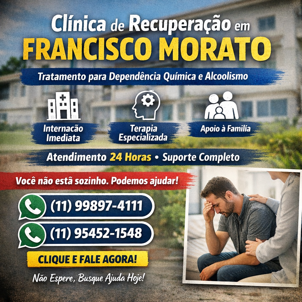Clínica de Recuperação em Francisco Morato: Tratamento Completo e Ajuda Imediata