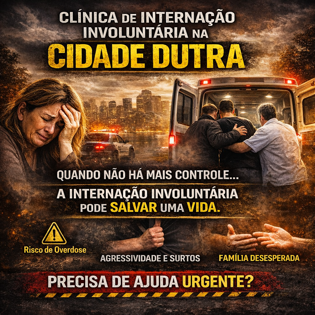 Clínica de Internação Involuntária na Cidade Dutra: Quando Buscar Ajuda Imediata