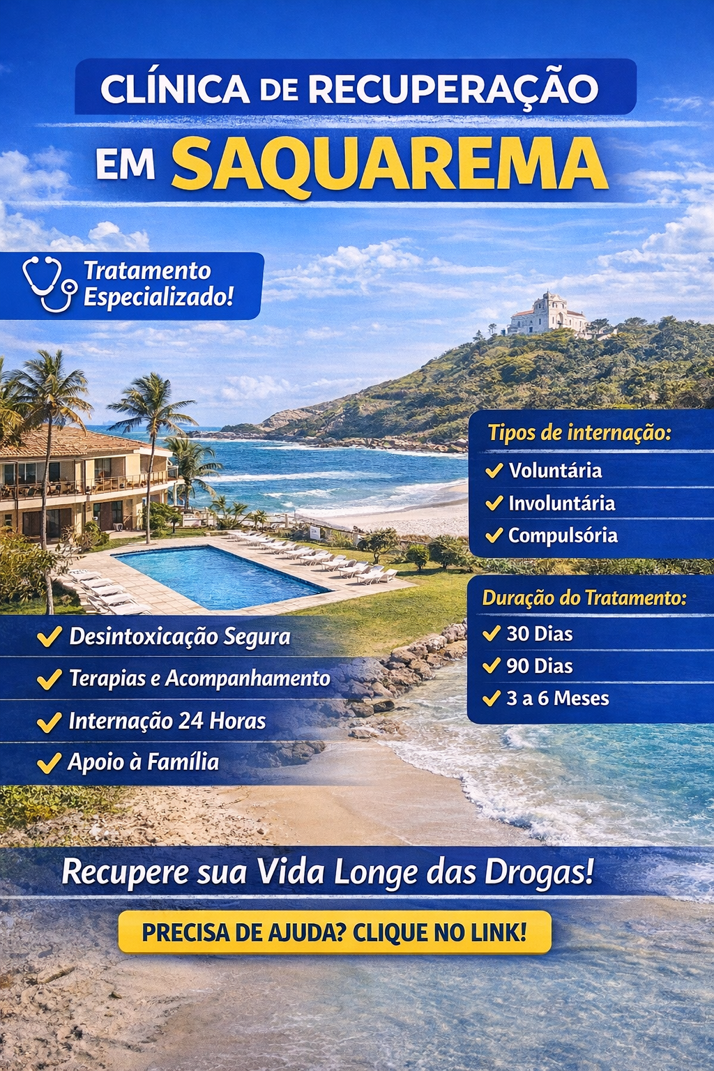 Clínica de Recuperação em Saquarema: Tratamento Completo para Dependência Química