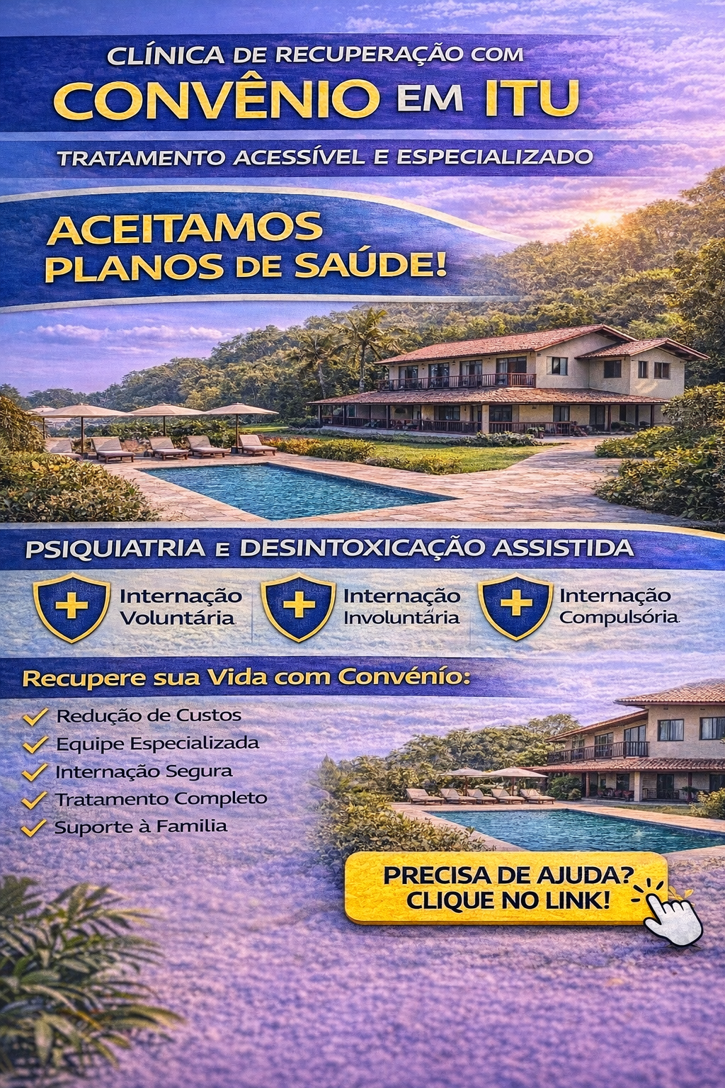 Clínica de Recuperação com Convênio em Itu: Tratamento Acessível e Especializado