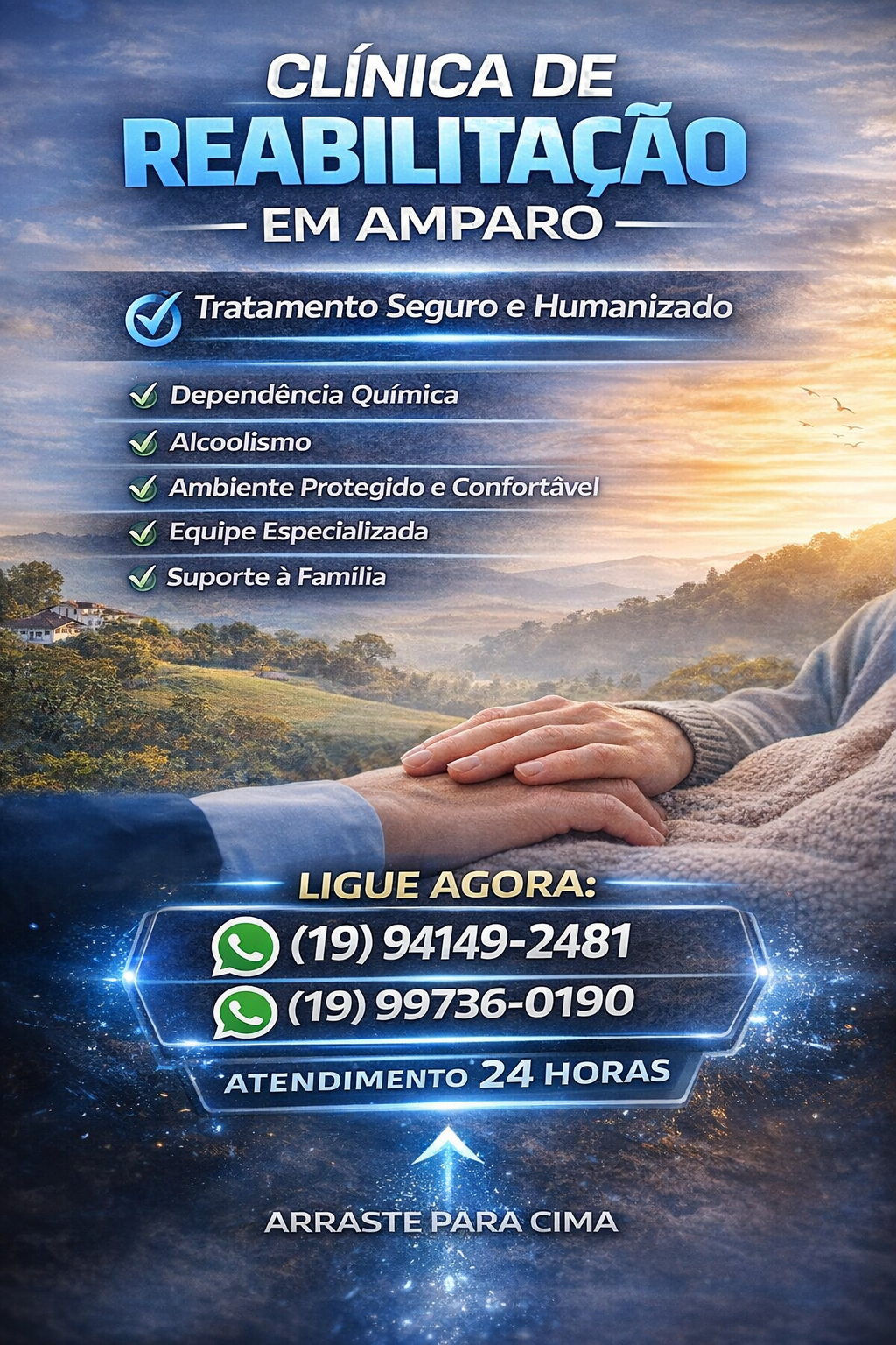 Clínica de Reabilitação em Amparo: Tratamento Seguro e Humanizado para Dependência Química