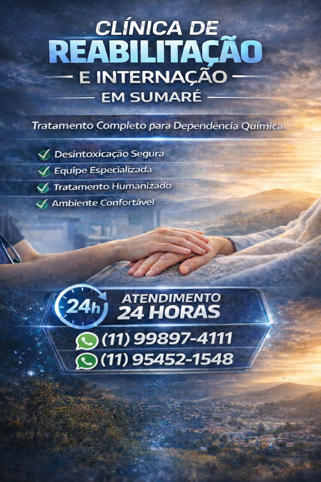 Clínica de Reabilitação e Internação em Sumaré: Saiba Quando Buscar Ajuda Especializada